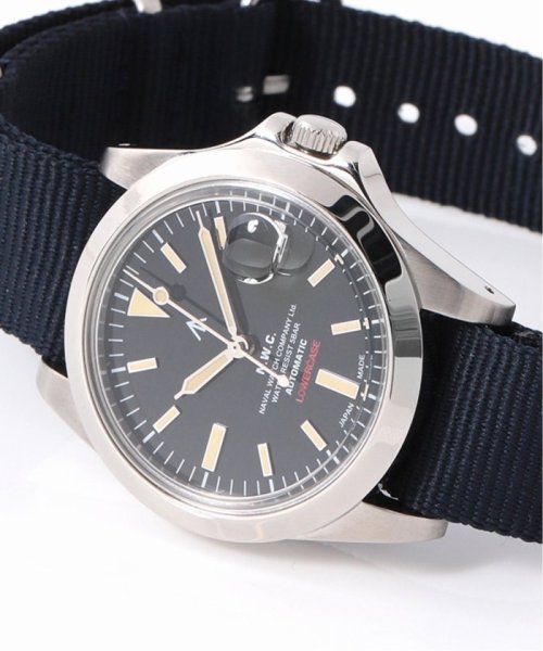 【NAVAL WATCH Produced by LOWERCASE for EDIFICE】メカニカルウォッチ ネイビー