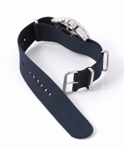 【NAVAL WATCH Produced by LOWERCASE for EDIFICE】メカニカルウォッチ ネイビー