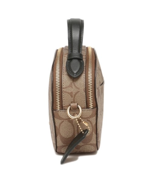 コーチ アウトレット ショルダーバッグ シグネチャー ベージュ ブラック レディース COACH 1591 IMCBI