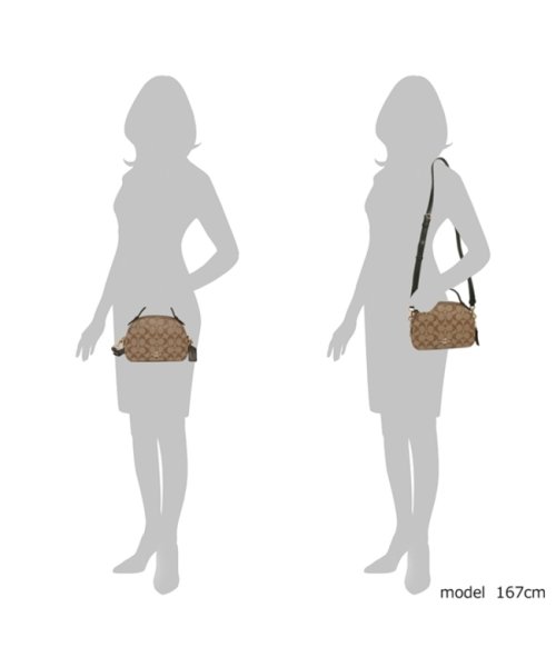 コーチ アウトレット ショルダーバッグ シグネチャー ベージュ ブラック レディース COACH 1591 IMCBI