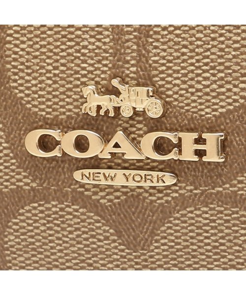 コーチ アウトレット ショルダーバッグ シグネチャー ベージュ ブラック レディース COACH 1591 IMCBI