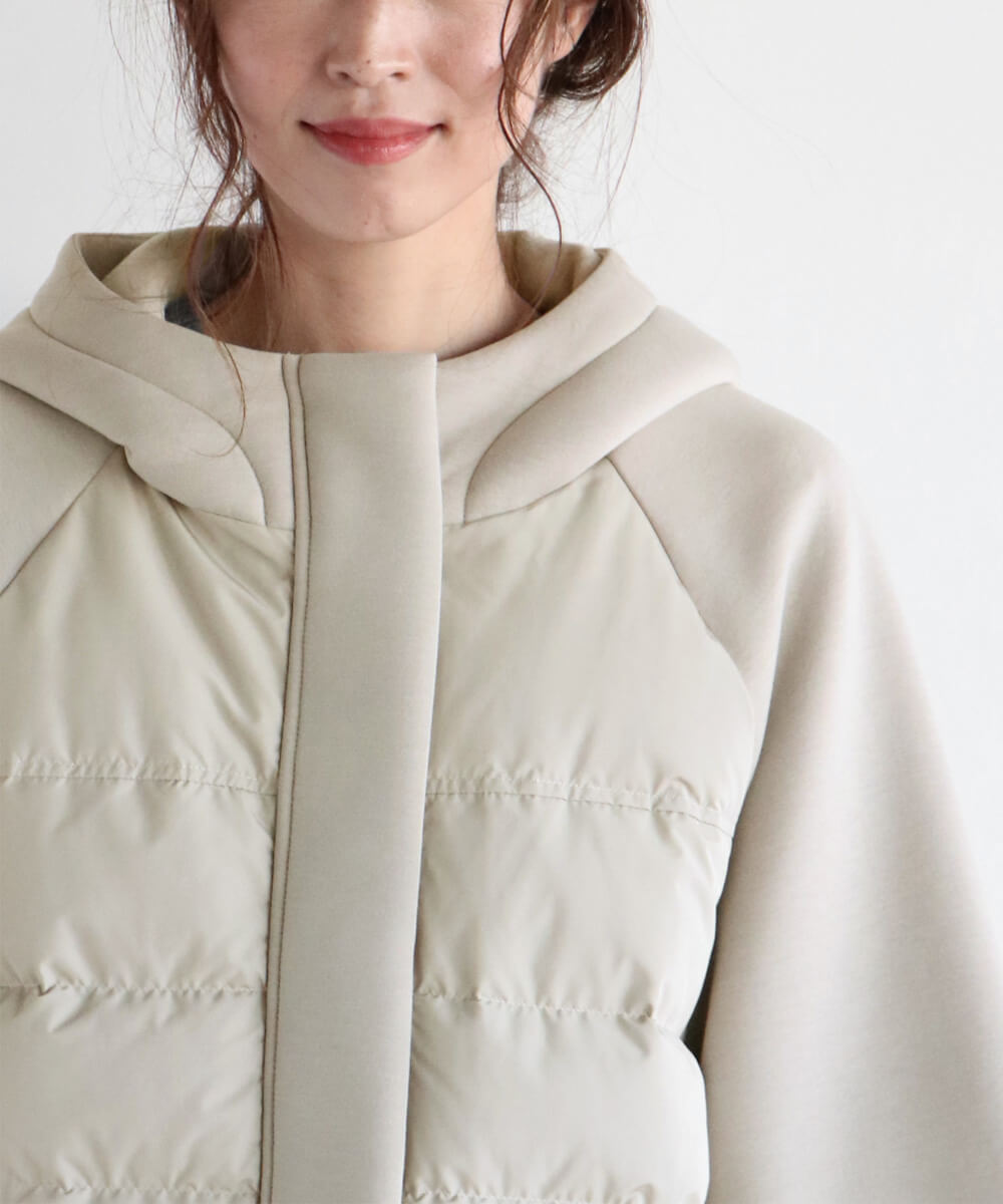 新品　ヤマダヤ　Soeur7アウター soeur7 ダウン×ダンボール異素材コート ヤマダヤ YAMADAYA