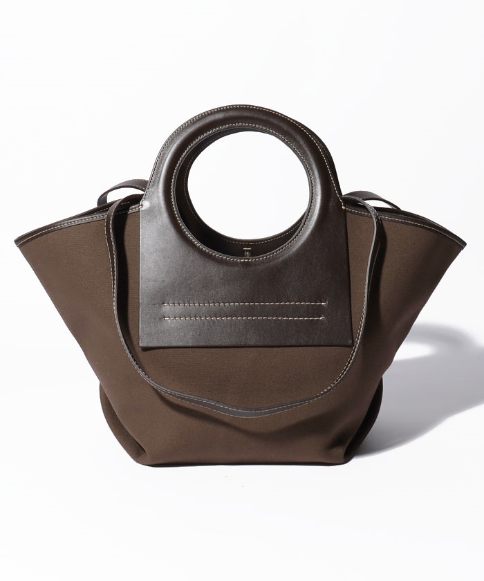 セール 30%OFF】【HEREU/ヘリュー】レザーコンビトートバッグ