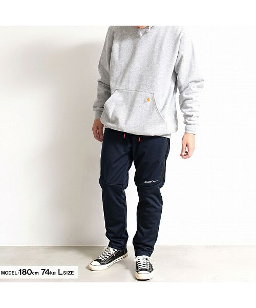 新品 ジャックバニー ピンソニック裏フリース 防風テーパードパンツ(5)Lグレー ジャックバニー ニットレッグウォーマー 262-4283005