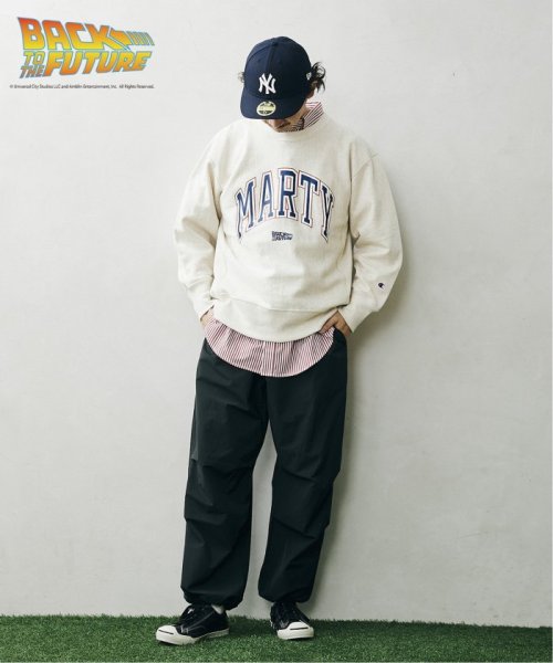 【CHAMPION×BACK TO THE FUTURE】別注リバースウィーブ スウェット