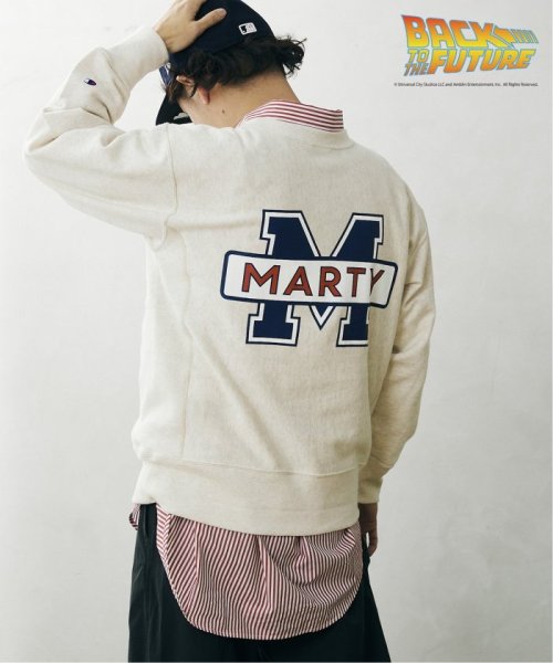 【CHAMPION×BACK TO THE FUTURE】別注リバースウィーブ スウェット