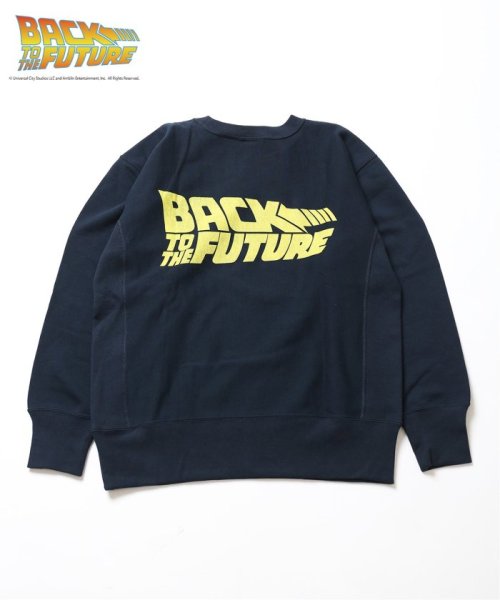【CHAMPION×BACK TO THE FUTURE】別注リバースウィーブ スウェット