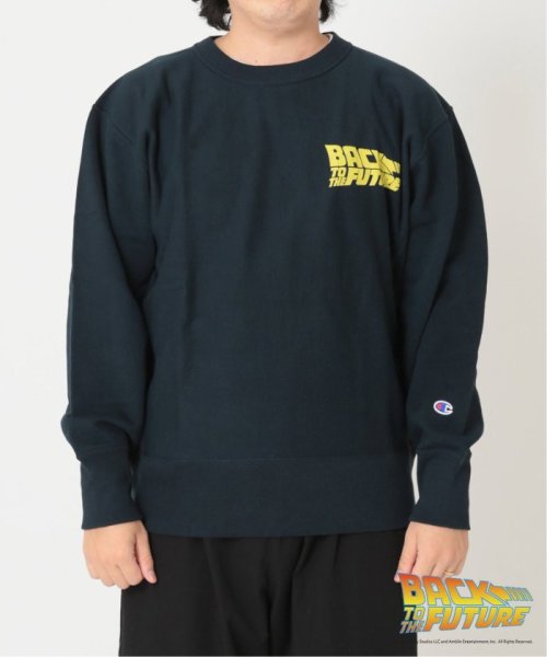 【CHAMPION×BACK TO THE FUTURE】別注リバースウィーブ スウェット