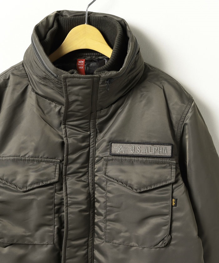 クーポン】【ALPHA/アルファ】 M－65 RIB JKT/TA1546 アメカジ