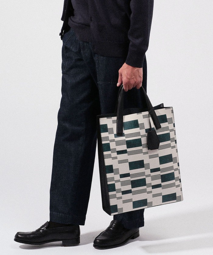 TOMORROWLAND リサイクルレザー トートバッグ