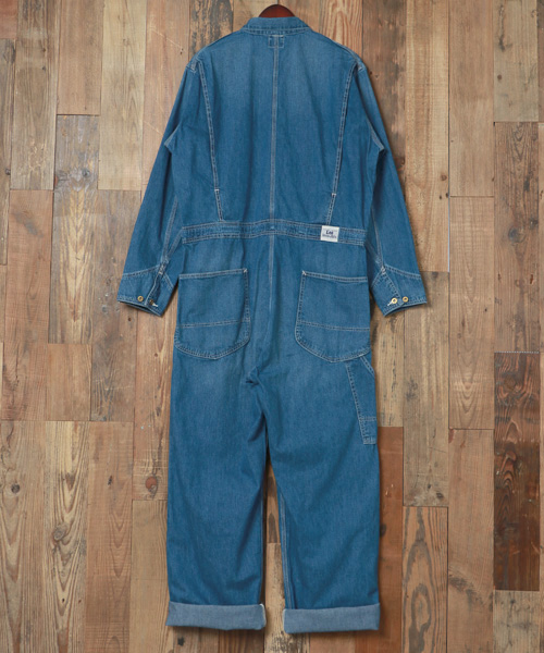 DENIM デニムダンガリー　デニム　オーバーオール　ツナギ. Lee/リー】 ツナギ デニム ダンガリーズ /LM7213－100 つなぎ