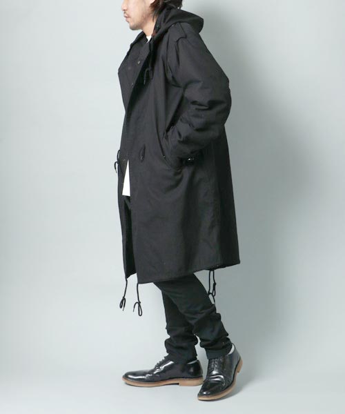 AMERICAN RAG CIE ビッグシルエット M-51 モッズコート 黒