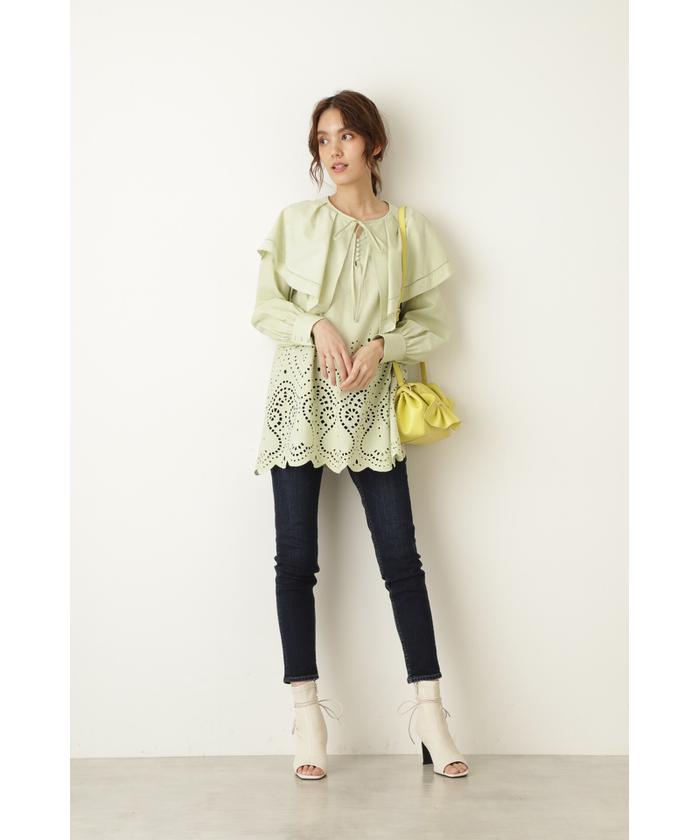 ◇メノールデニムパンツ(504417117) | ジル スチュアート(JILL STUART
