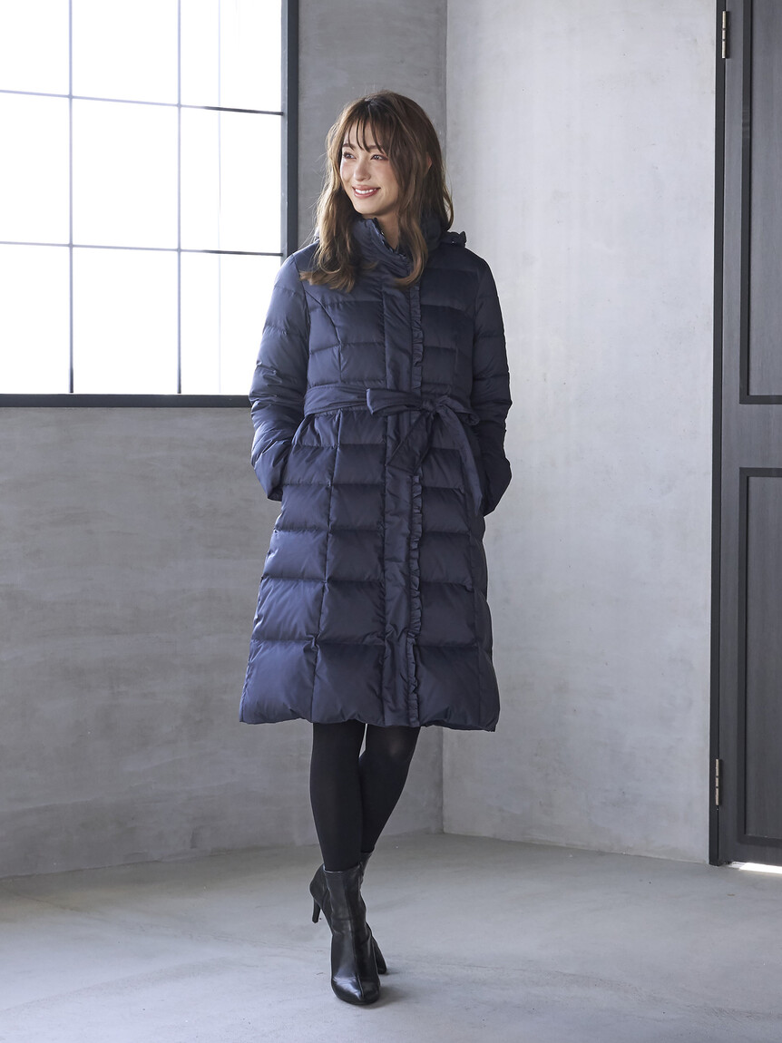 セール 30%OFF】クイーンズコート QUEENS COURT フリルロング