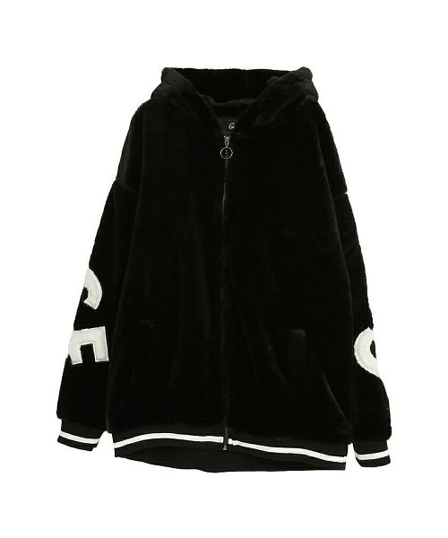 キャバリア CavariA CavariA バックロゴ入りジップアップ長袖