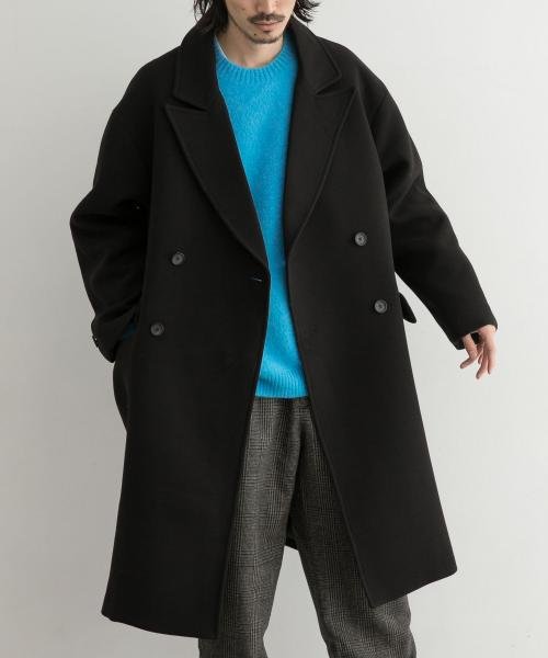 URBAN RESEARCH iD ピークドダブルオーバーコート