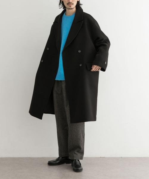 URBAN RESEARCH iD ピークドダブルオーバーコート