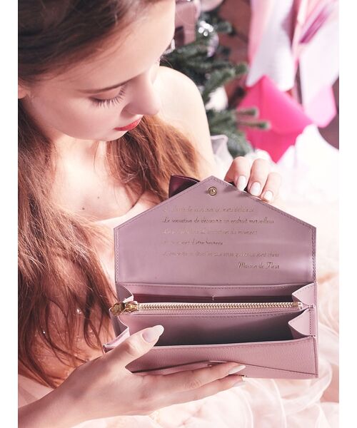 Amazon | メゾン ド フルール 長財布 Maison de FLEUR | ノー