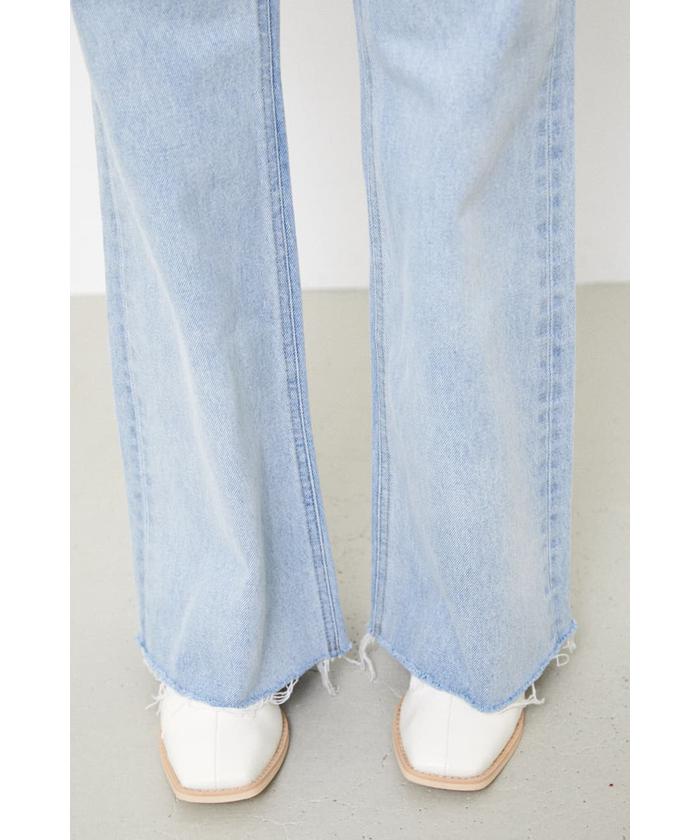 セール 30%OFF】FLOR LOOSE FLARE DENIM(504430008 セール 30%OFF】FLOR LOOSE FLARE DENIM(504430008