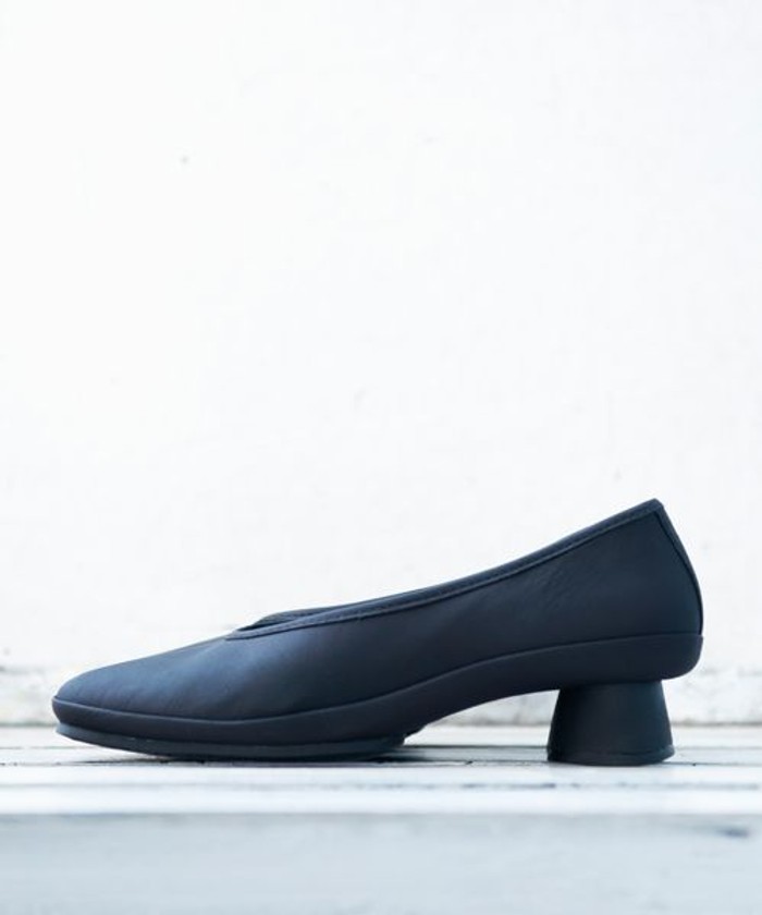 カンペール] ALRIGHT / パンプス プレーントゥ 太めヒール 4.8cm