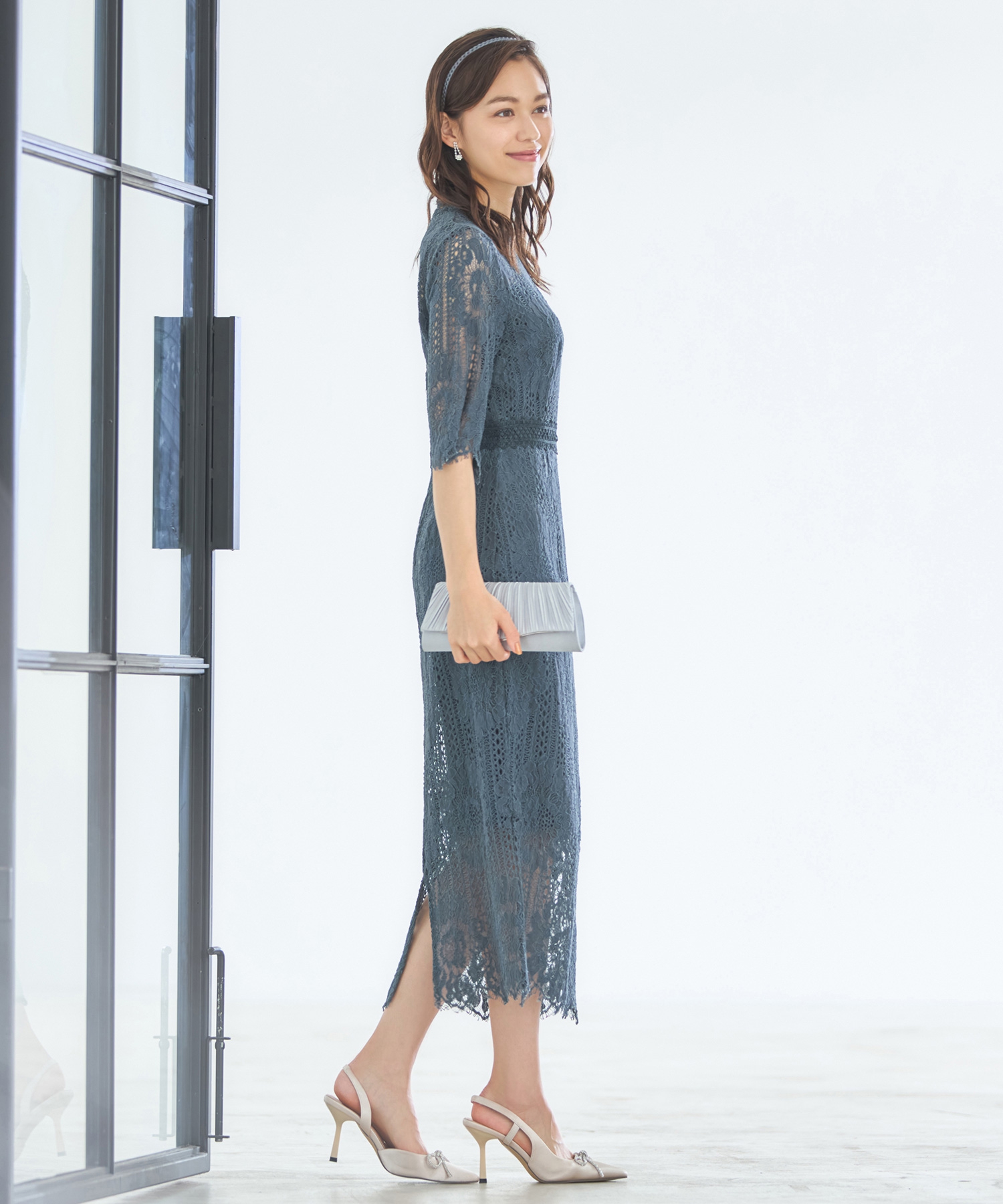 Callarus レディース 結婚式 ドレス パーティードレス 謝恩会