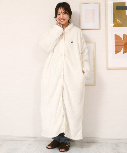 KANGOL(カンゴール)着る毛布 / コート アウター ルームウエア ロングカーディガン ボア メンズ ブランド 男女兼用 レディース カップル ペア
