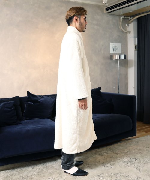 KANGOL(カンゴール)着る毛布 / コート アウター ルームウエア ロングカーディガン ボア メンズ ブランド 男女兼用 レディース カップル ペア