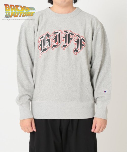 【CHAMPION×BACK TO THE FUTURE】別注リバースウィーブ スウェット