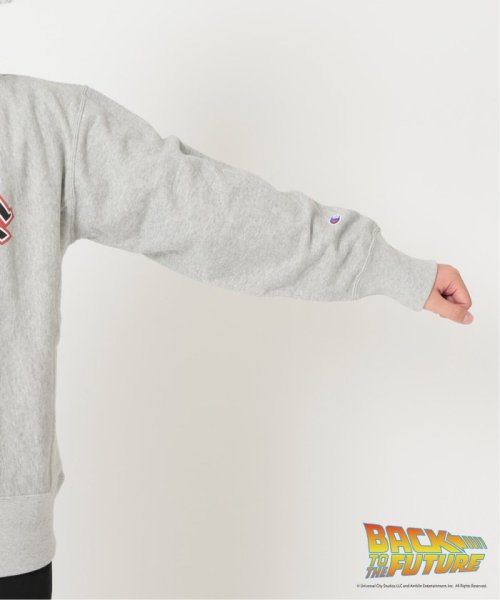 【CHAMPION×BACK TO THE FUTURE】別注リバースウィーブ スウェット