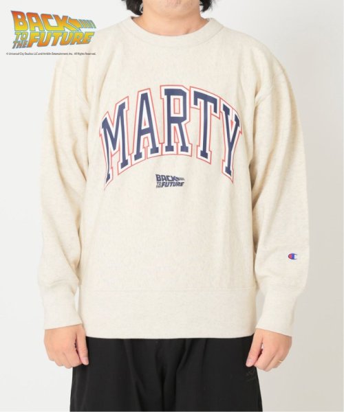 【CHAMPION×BACK TO THE FUTURE】別注リバースウィーブ スウェット