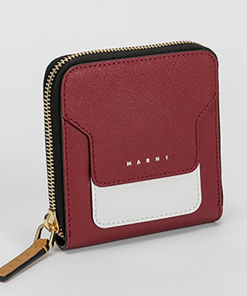 MARNI TRUNK マルニ トランク 二つ折り財布 PFMOQ09U23－LV520