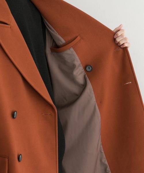 URBAN RESEARCH iD ピークドダブルオーバーコート