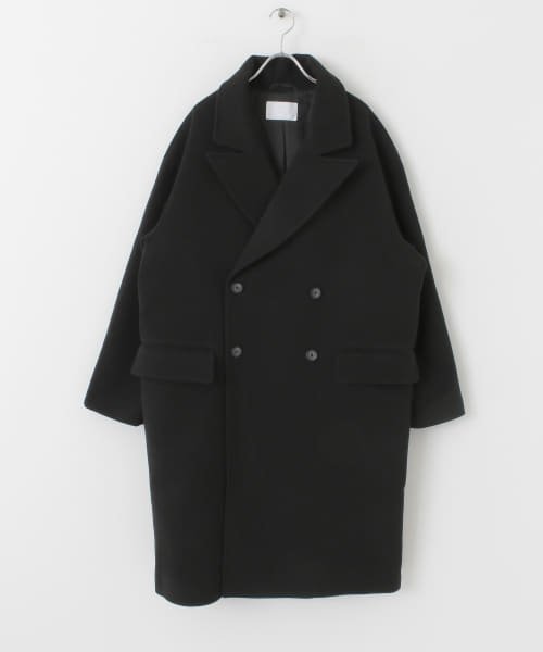 URBAN RESEARCH iD ピークドダブルオーバーコート