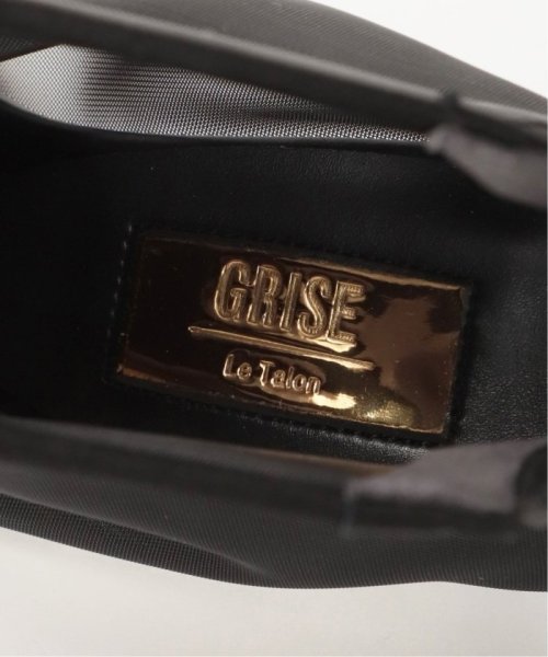 GRISE 6cmクリアヒールチュールショートブーツ