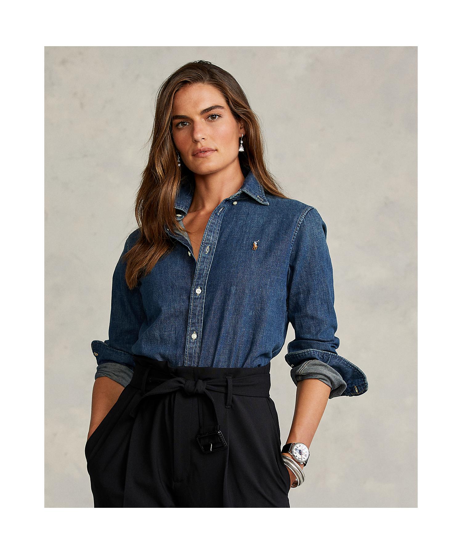 Ralph Lauren デニムシャッ RALPH LAUREN｜クラシックフィット デニム シャツ | Rakuten