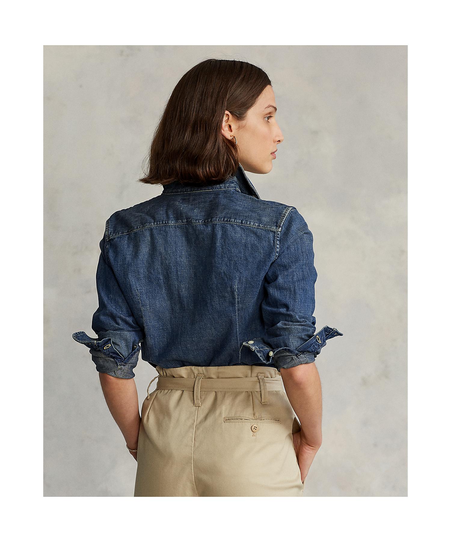 POLO RALPH LAUREN カスタム フィット デニム シャツ カスタムフィット デニム シャツ （シャツ・ブラウス）｜POLO