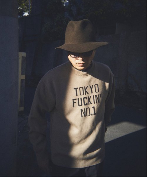 【TOKYO No.1 SOUL SET × EDIFICE】別注ジャカードニット