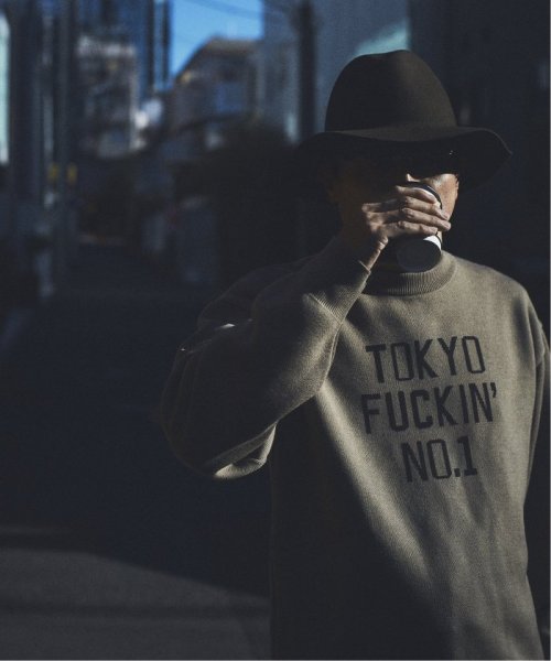 【TOKYO No.1 SOUL SET × EDIFICE】別注ジャカードニット