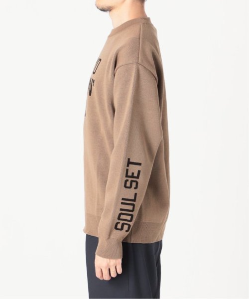 【TOKYO No.1 SOUL SET × EDIFICE】別注ジャカードニット