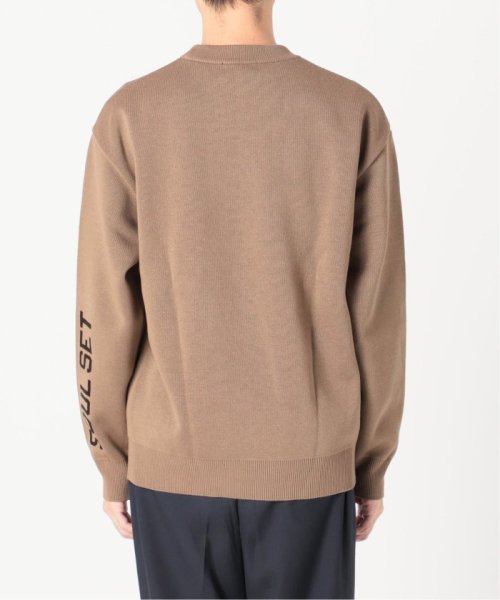 【TOKYO No.1 SOUL SET × EDIFICE】別注ジャカードニット