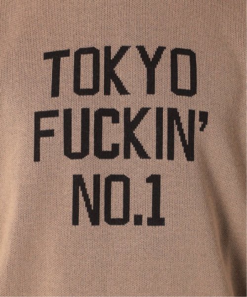【TOKYO No.1 SOUL SET × EDIFICE】別注ジャカードニット