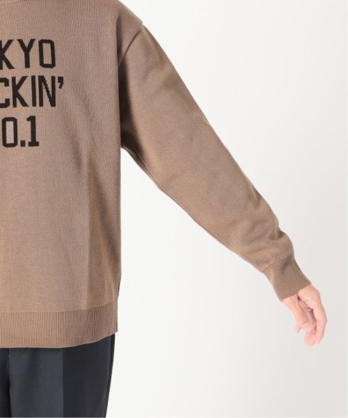 【TOKYO No.1 SOUL SET × EDIFICE】別注ジャカードニット