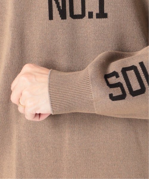 【TOKYO No.1 SOUL SET × EDIFICE】別注ジャカードニット
