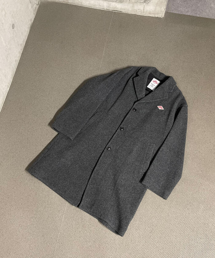 Danton チェスターコート 38サイズ グレー WEB限定】【DANTON/ダントン】ウールライトパイル チェスター