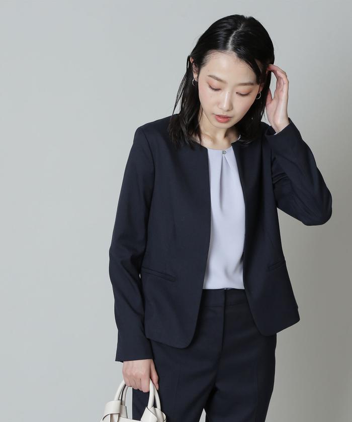 セール 50%OFF】[洗える]フローラツイルSETUP ジャケット