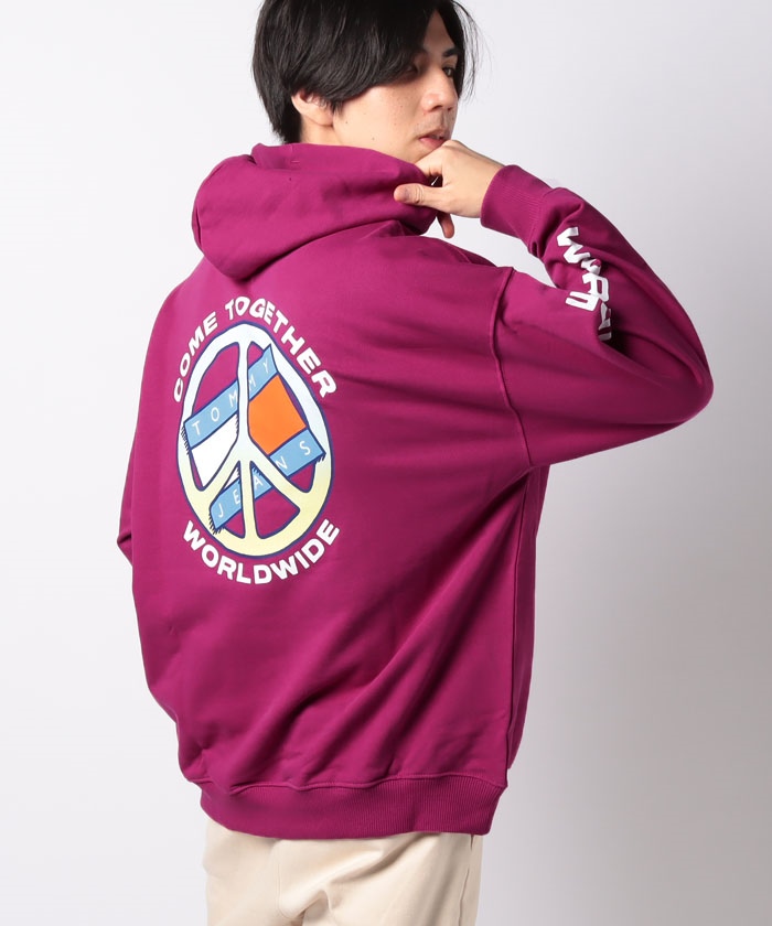セール 40%OFF】【WEB限定】Peaceロゴパーカー(504365347) | トミー