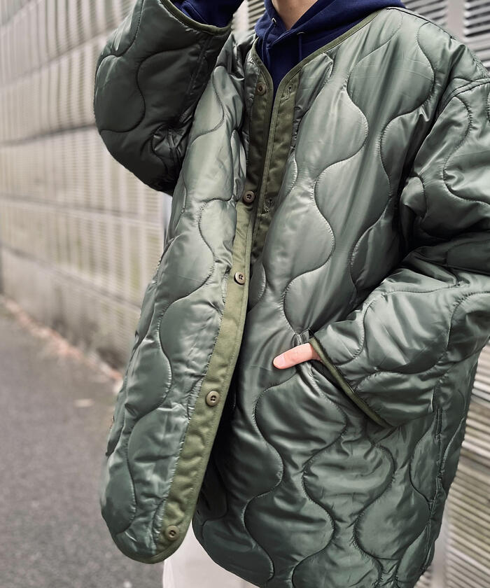 セール】【GLOSTER/グロスター】M65 ライナーキルティング 中綿