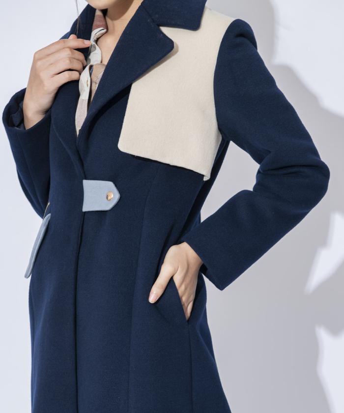 セール 30%OFF】パステルチェスターZIPコート(504402946