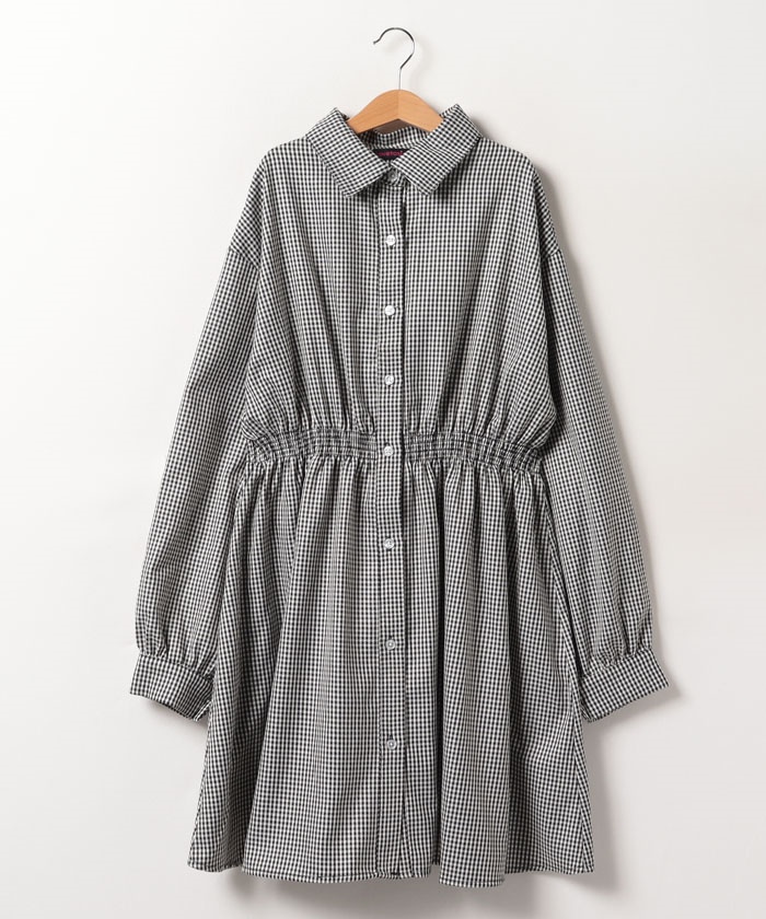 セール 50%OFF】チェックシャツワンピース(504405665
