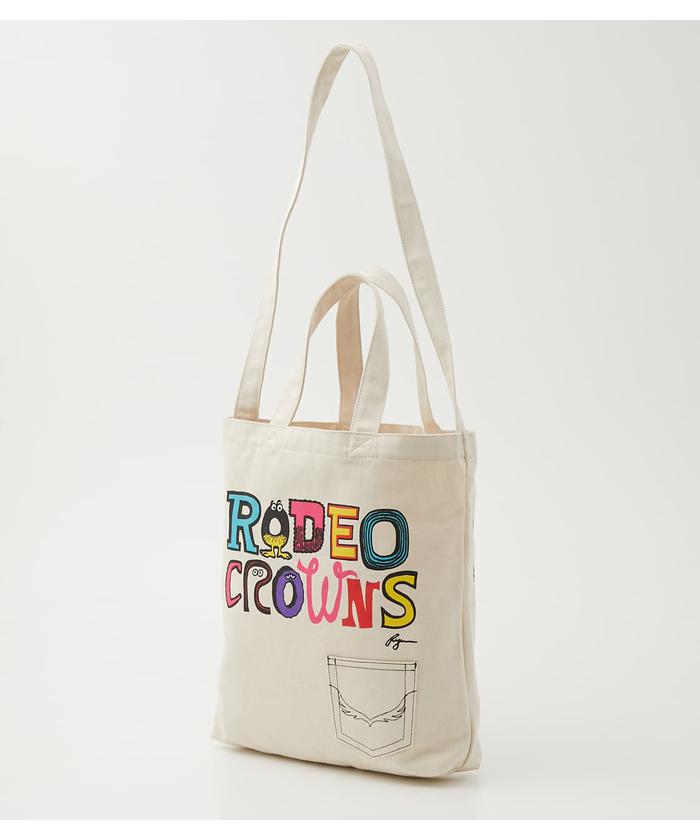 Ryu Ambe 2way tote(504438065) | ロデオクラウンズワイドボウル